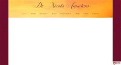 Desktop Screenshot of nicolaamadora.com